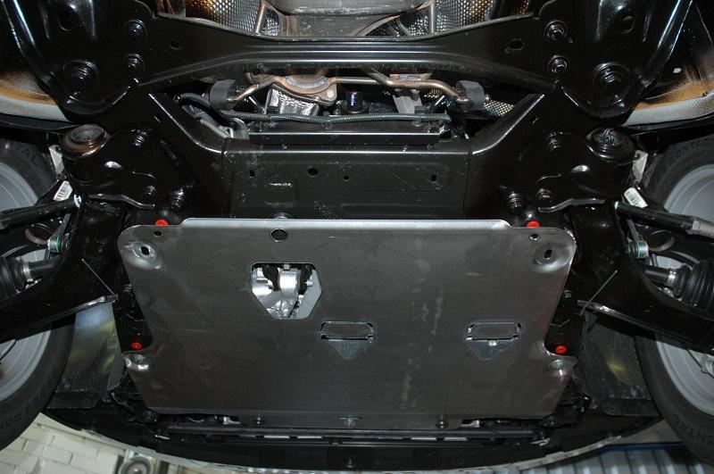 Защита картера и КПП для VOLVO XC 60   2013 - 2017, V-2,0 АТ; 2.4 D, Sheriff, алюминий 5 мм, арт. 25.2727