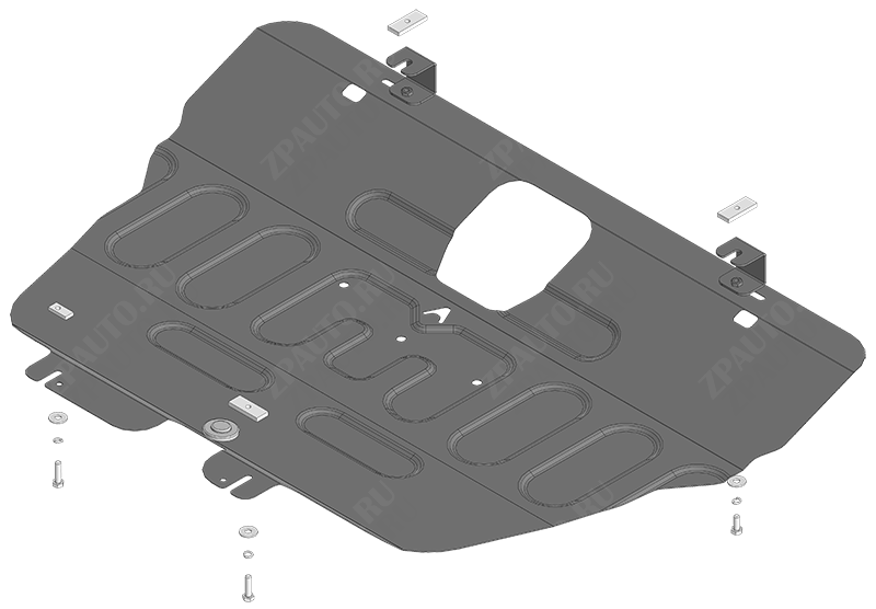 Защита АвтоСтандарт (Двигатель, Коробка переключения передач), 1,5 мм,  для Jetour Dashing  2023- арт. 59013