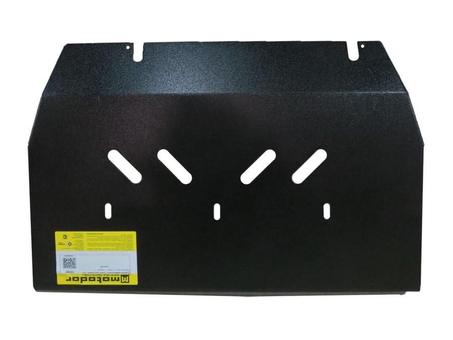 Защита двигателя, радиатора, кпп, пер. дифф., рк стальная Motodor для Haval H9 2015- (3 мм, сталь), 13107