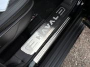 Накладки на пластиковые пороги (лист шлифованный надпись Haval) 2шт Haval H7 2.0 4WD 2024 арт. HAVH724-01