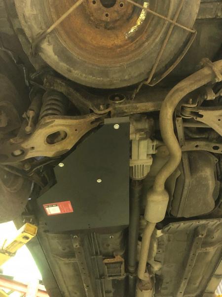 Защита топл. бака для MITSUBISHI Outlander XL  2010 - 2012, V-2,2 TD, Sheriff, сталь 2,5 мм, арт. 14.2145