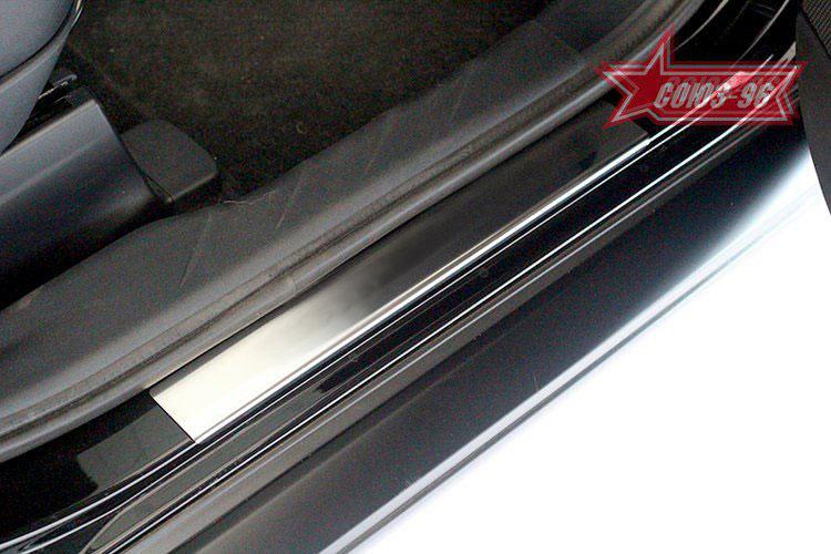 Накладка на внутренние пороги без логотипа для Citroen C-Crosser 2007, Союз-96 CITR.31.3719