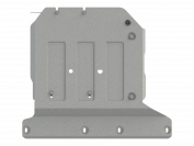 Защита картера и КПП для ROX 01  2024 - V-1.5 AT FullWD, Sheriff, алюминий AL 3 мм, арт. 74.6448 Алюминий