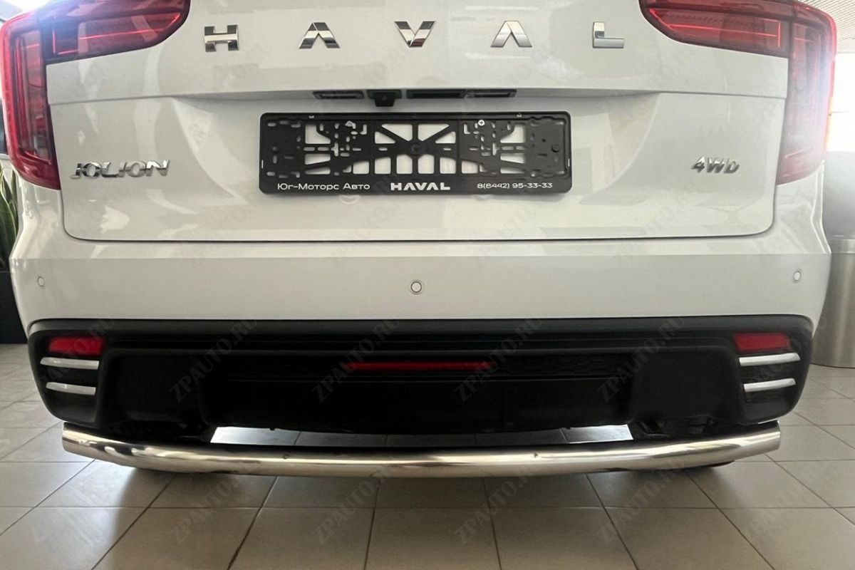 Защита заднего бампера  для автомобиля Haval Jolion 2024 арт. HVJ.24.11