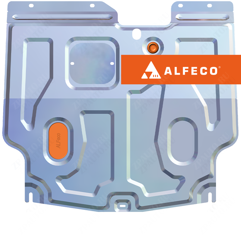 Защита  картера и КПП Lifan X60 2012-2022 V-1,8 , ALFeco, алюминий 4мм, арт. ALF3505al