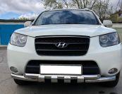 Защита переднего бампера G для автомобиля HYUNDAI Santa Fe 2006-2010 арт. HYSF.06.05