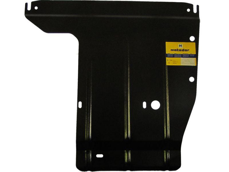 Защита кпп стальная Motodor для BMW 1er E81 2007-2012 (2 мм, сталь), 00218