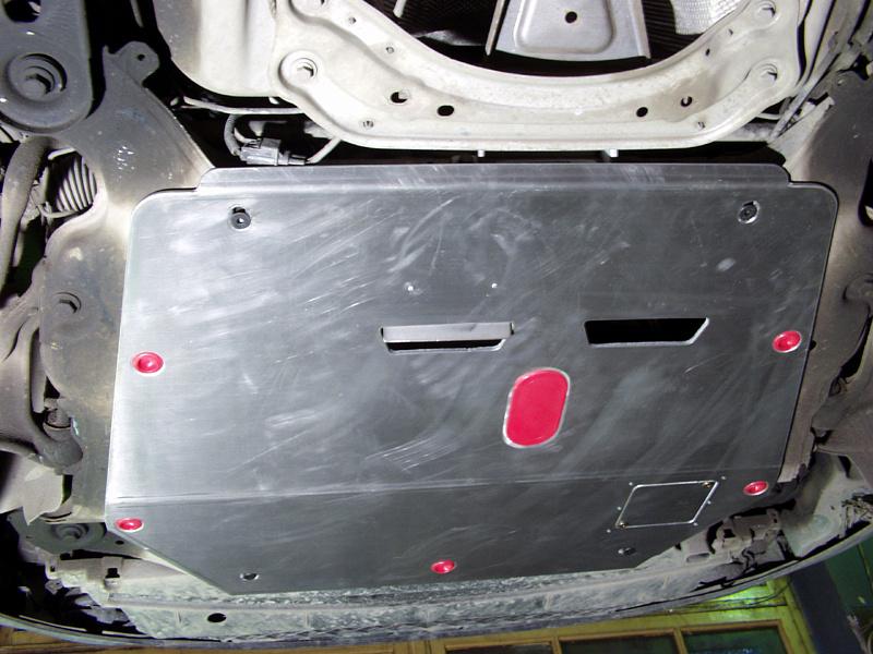 Защита картера и КПП для VOLVO S 80  1998 - 2006, V-2,0; 2,4; 2,5; 2,8; 2,4d; 2,5D, Sheriff, сталь 2,0 мм, арт. 25.0475