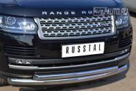 Защита переднего бампера d76/57 для Land Rover Range Rover 2013, Slitkoff LRV-001442