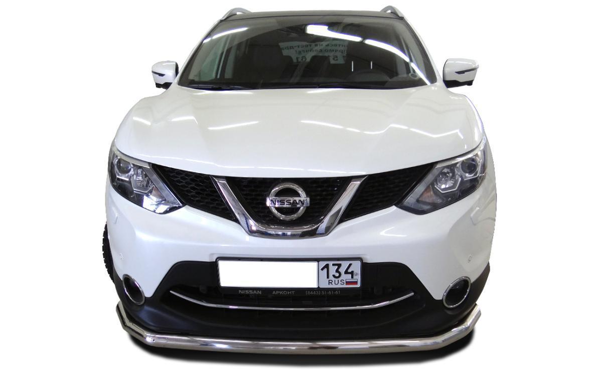 Защита переднего бампера для автомобиля NISSAN Qashgai 2015. NQ.15.01, Россия