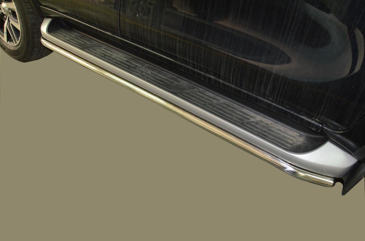 Защита  штатного порога для автомобиля TOYOTA Fortuner 2017. TF.17.30, Россия