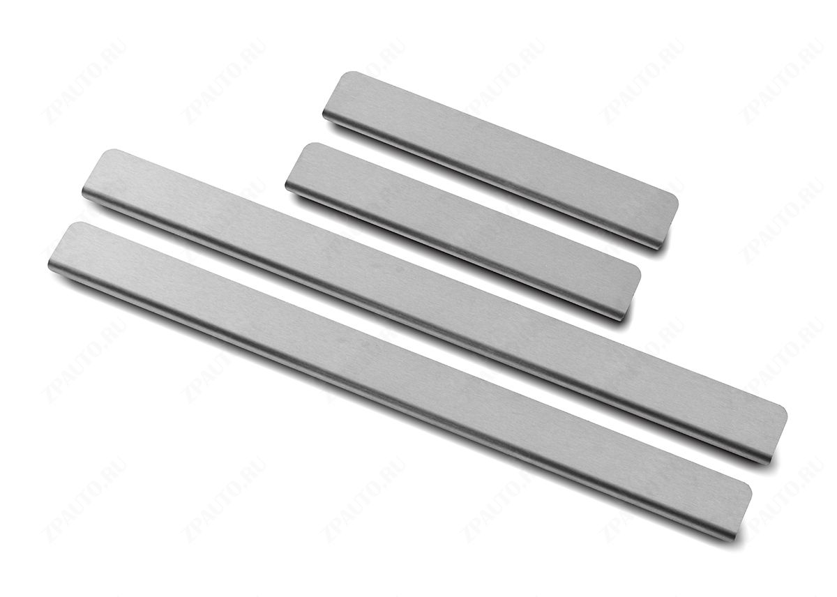 LADA VESTA SW CROSS 2015- Накладки на пороги RUSSTAL (нерж., зеркало) LDVSSW17-01