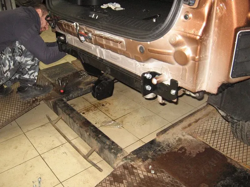 Фаркоп CHANGAN CS35 Plus  2019 - 2022, тип шара A, Sheriff, арт. 4476.12