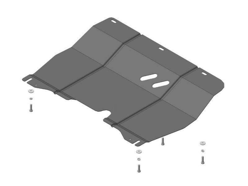 Защита двигателя, кпп стальная Motodor для Lifan X50 2015- (2 мм, сталь), 64705