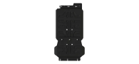 Защита картера и КПП для RAM 1500  2021 -, V-5.7 AT FullWD, Sheriff, сталь 3 мм, арт. 04.5343