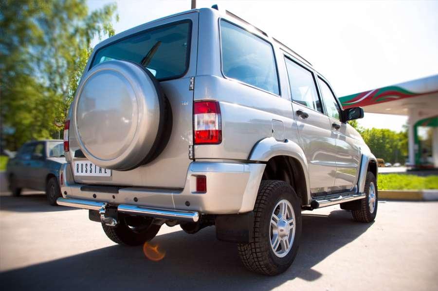 Защита заднего бампера d57 для UAZ Patriot, Slitkoff UPZ-000506