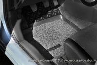 Ковры салонные модельные 3D Soft высокий борт для Volkswagen Polo Sedan 2010-, Элерон 62069