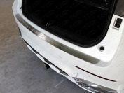 Накладка на задний бампер (лист шлифованный надпись Haval F7) для автомобиля HAVAL F7 2019- (1,5 л., 4WD) TCC Тюнинг арт. HAVF719-07