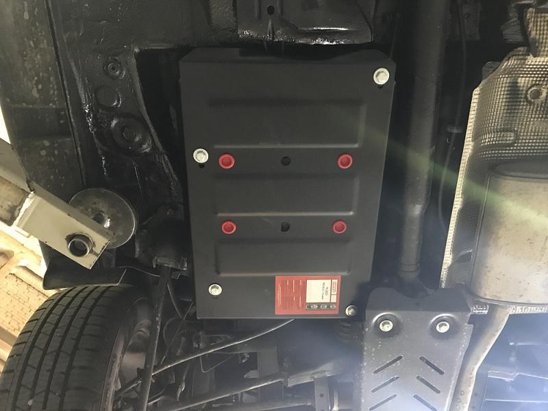 Защита топл. бака для RENAULT Duster - для 3101  2015 -, V-1,5 dCi МТ 4wd, Sheriff, сталь 2,0 мм, арт. 18.2503