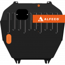 Защита  картера и КПП Peugeot 4007 2007-2014 V-all , ALFeco, сталь 2мм, арт. ALF0404st-1