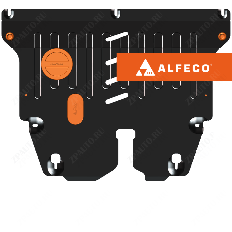 Защита  картера и КПП (американский рынок) Chevrolet Cruze 2015- V-all , ALFeco, сталь 2мм, арт. ALF0324st