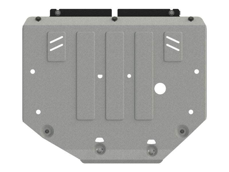 Защита картера и КПП для CHERY Tiggo 8  2020 -, V-2,0T CVT , Sheriff, алюминий 4 мм, арт. 28.4599 Алюминий