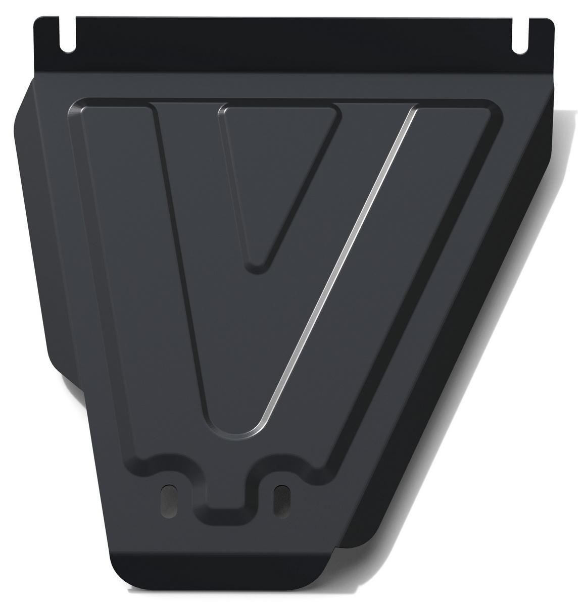 Защита КПП АвтоБроня для Lada Niva Travel (V - 1.7) 2021-н.в., штампованная, сталь 1.8 мм, с крепежом, 111.01014.2