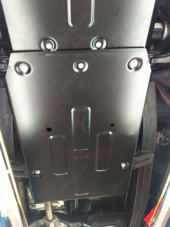 Защита КПП для SSANG  YONG Rexton/Rexton Sport/Musso  2018 -, V-2,2D; 2,0 MT, AT AWD; RWD  , Sheriff, сталь 2,5 мм, арт. 29.3916