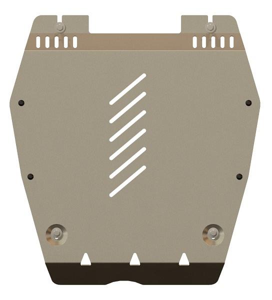 Защита картера и КПП для HONDA Civic 4D 2012 - 2017, V-1.8 AT, Sheriff, алюминий 5 мм, арт. 09.2258