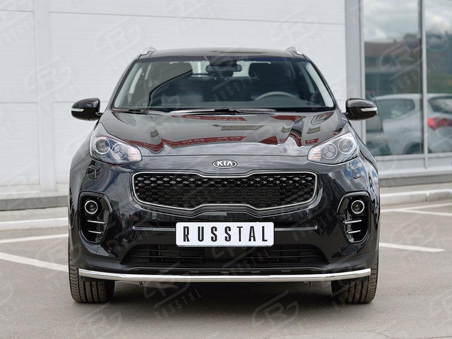 Защита переднего бампера d42 Kia Sportage 2016, Slitkoff KSZ-002278