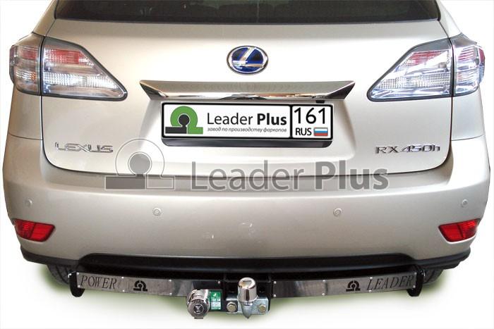 ТСУ для LEXUS RX 270-350-450 (AL1)  2009- (С НЕРЖ. ПЛАСТИНОЙ) тип шара F Leader L103-F(N)