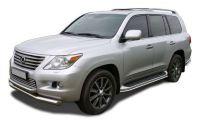 Защита переднего бампера радиус d76/60 для Lexus LX 570, LLX.570.07.04, Россия