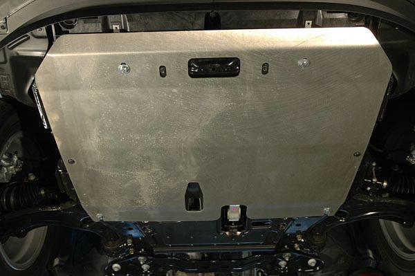 Защита картера и КПП для MAZDA CX-7  2006 - 2011 -, V-2.3; 2,5 AT, Sheriff, алюминий 5 мм, арт. 12.1223