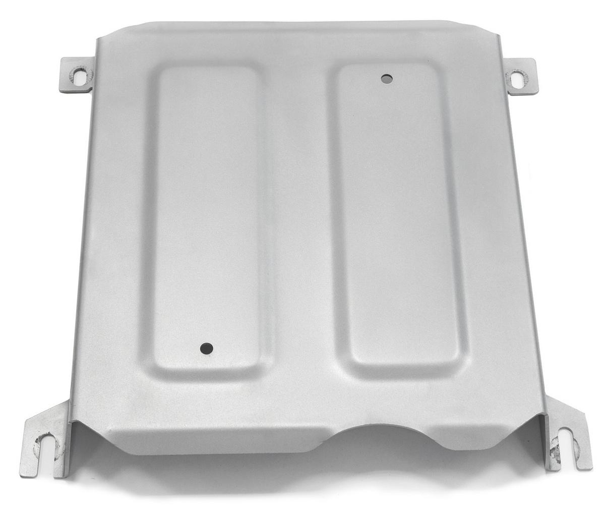 Защита заслонки системы выпуска ОГ Rival для Skoda Kodiaq 2017-н.в., штампованная, алюминий 3 мм, без крепежа, 3.5117.1