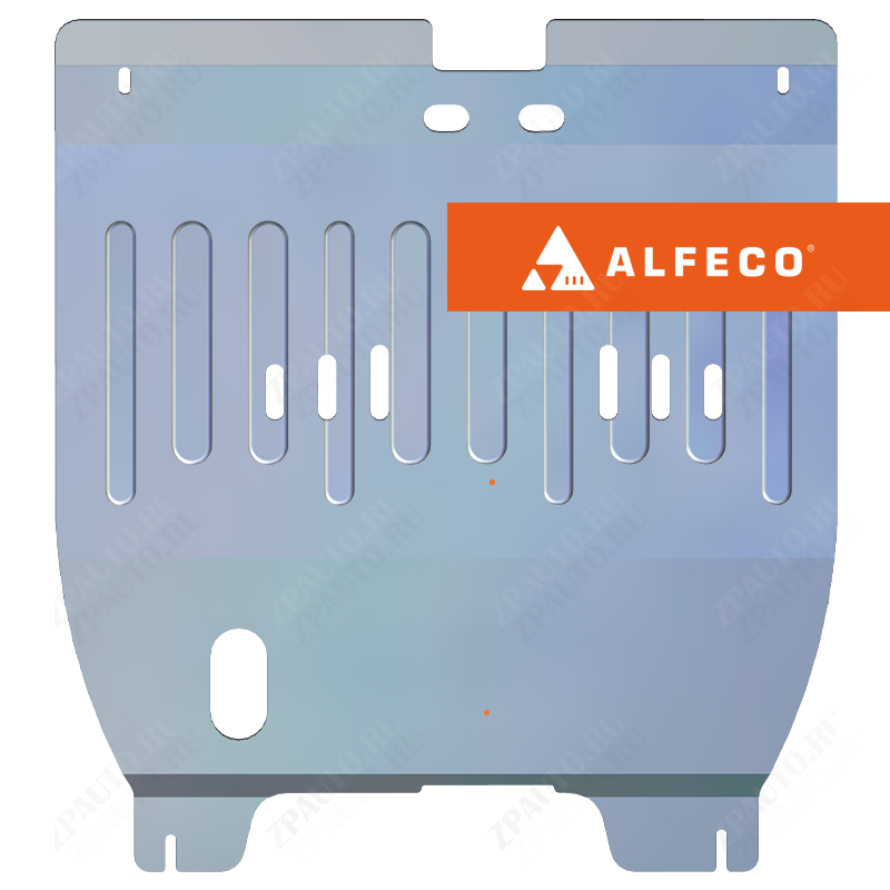 Защита  картера и КПП Chevrolet Epica 2006-2013 V-all , ALFeco, алюминий 4мм, арт. ALF0304al