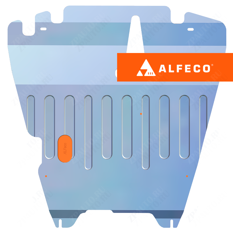 Защита  картера и КПП Mitsubishi Lancer Cedia 2000-2007 V-all , ALFeco, алюминий 4мм, арт. ALF1401al-1