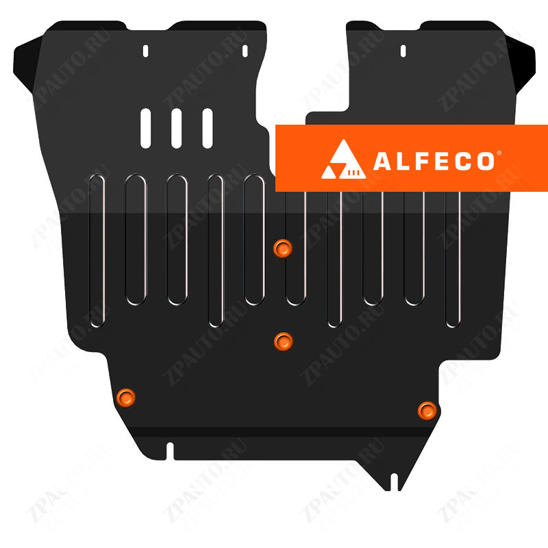 Toyota Corollа (E100) 2000-2002 V-1,6 4AE-FE; GG-AE109V 4WD защита картера и АКПП, ALFeco, сталь, 2 мм, арт. ALF24107st-1