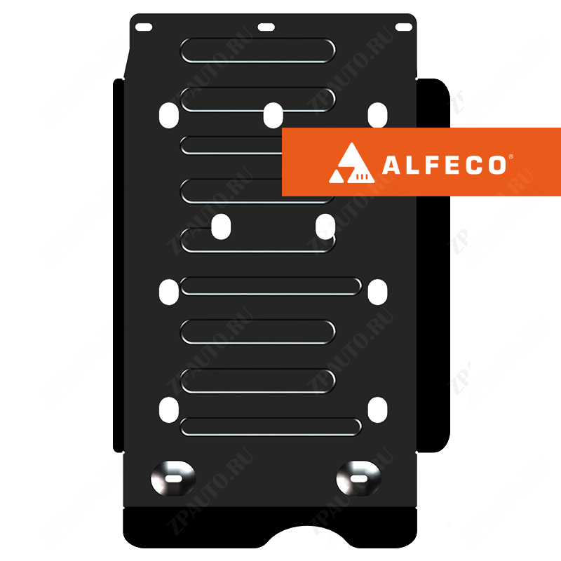 Защита  РК усиленная Lada Niva 2121 2008-2006 V-1,7 , ALFeco, сталь 2мм, арт. ALF2817st