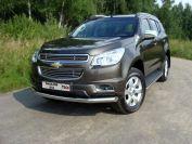 Защита передняя нижняя 76,1 мм для автомобиля Chevrolet Trailblazer 2013- TCC Тюнинг арт. CHEVTRBL13-03