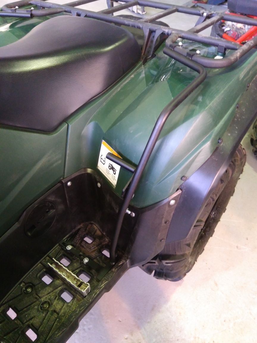 Подножки для пассажира для YAMAHA Grizzly 700 2016 -, STORM, арт. MP 0440