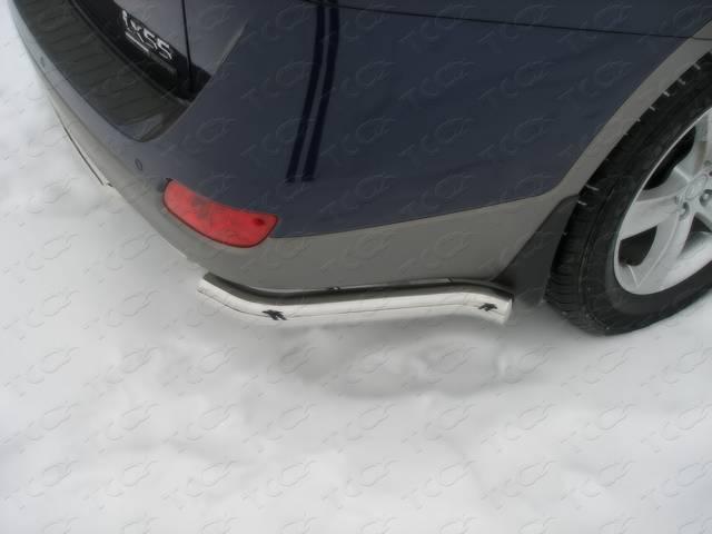 Защита задняя (уголки) 60,3мм для автомобиля Hyundai ix55 2009-2013, TCC Тюнинг HYUNIX55-06