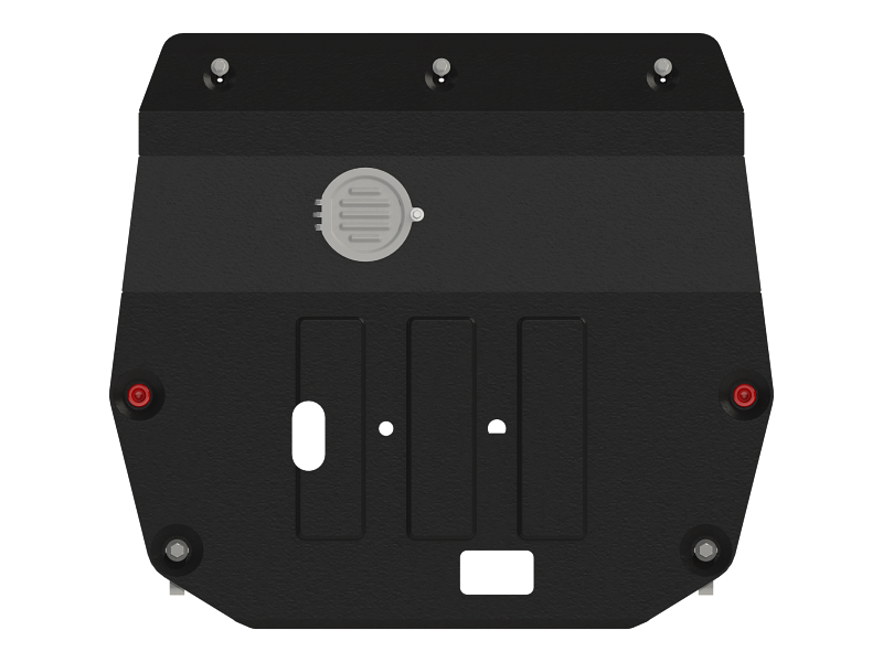 Защита картера и КПП для GAC GS8  2016 - 2022, V-2.0 AT, Sheriff, сталь 2,0 мм, арт. 28.4477