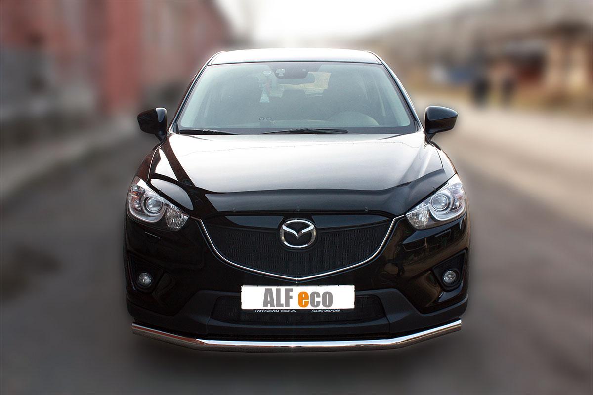 Защита передняя D 60,3 для Mazda CX-5(Мазда СХ 5), ALFeco арт. CX5-12.03