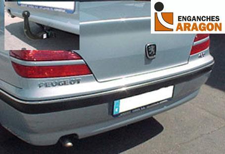 ТСУ для PEUGEOT 406 Sedan 1995-2004, тип шара: V, Aragon, арт. E4717AV