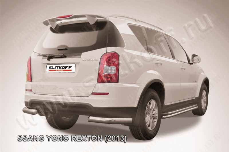 Уголки d76 SsangYong Rexton (2012-2017) , Slitkoff, арт. SSRN011