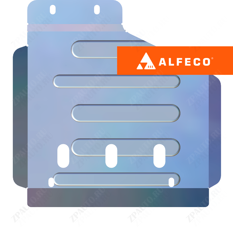 Защита  РК Toyota Fortuner 2015- (AN160) V-2,7;2,8D , ALFeco, алюминий 4мм, арт. ALF2476al-1