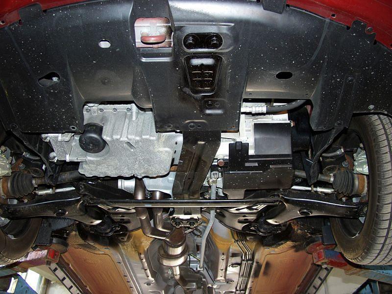 Защита картера и КПП для VOLVO S 40  1995 - 2003, V-1,6; 1,8; 1,9; 2,0; 1,9D, Sheriff, сталь 2,0 мм, арт. 25.0052