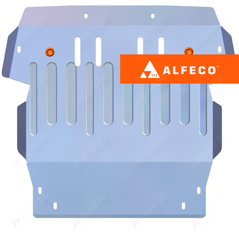 Защита  картера Mitsubishi Pajero Pinin 1998-2007 V-1,8; 1,8 GDI; 2,0 GDI , ALFeco, алюминий 4мм, арт. ALF14281al