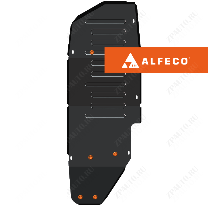 Ford Ranger Raptor 2024- V-3,0 EcoBoost V6 бензин Double Cab  защита топливного бака, ALFeco, сталь, 2 мм, арт. ALF0748st