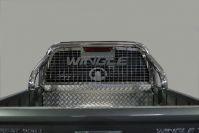 Защита кузова и заднего стекла 76,1 мм для автомобиля Great Wall Wingle 7 4WD 2.0 TD 2020- TCC Тюнинг арт. GRWALWING720-25